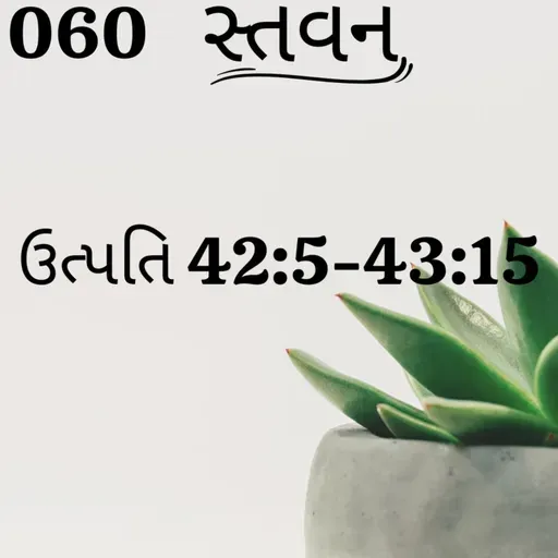 Gujarati Bible Study 060 Genesis 42:5-43:15 ગુજરાતી WRT India સ્તવન