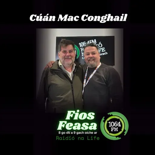 Cúán Mac Conghail ag labhairt le Rossa Ó Sioradáin