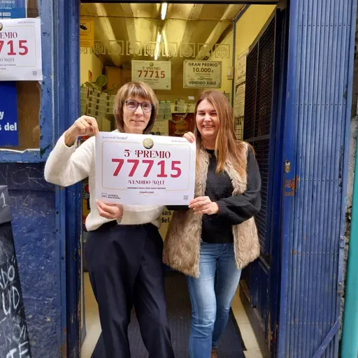 Décimos del Tercero y dos series de un Quinto, principales premios de la Lotería en Navarra