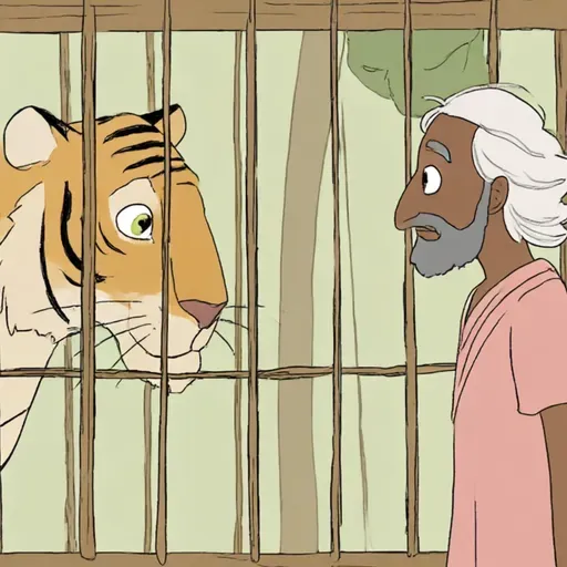 The Gentleman who saved a Tiger