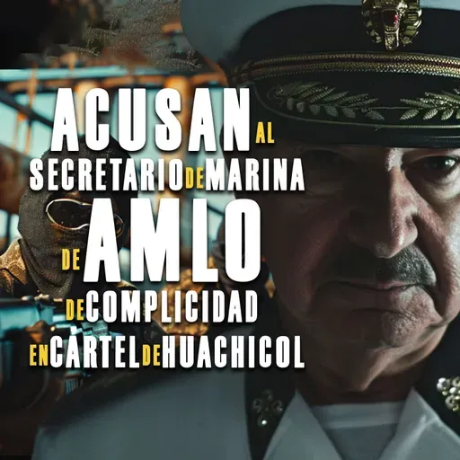 Acusan al Secretario de Marina de AMLO de complicidad en Cártel de Huachicol