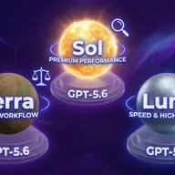 OpenAI GPT-5.6 Drops: Sol, Terra, Luna Explained