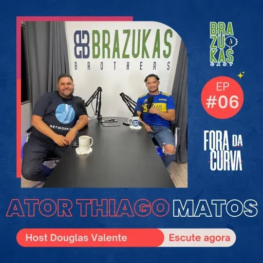 Ator Thiago Matos - Brazukas Cast | EXCLUSIVO