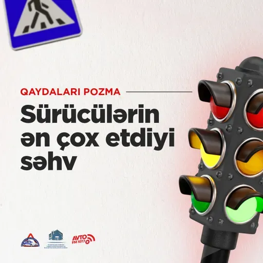 Sürücülərin Ən Çox Etdiyi Səhv I Qaydaları pozma