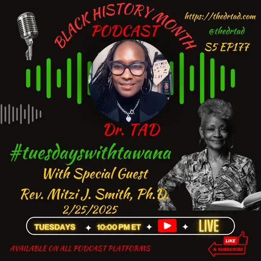 #tuesdayswithtawana w/ special guest Rev. Dr. Mitzi J. Smith