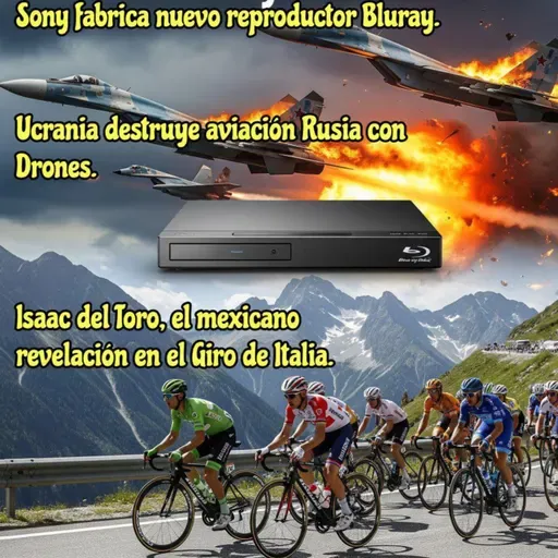 Sony lanza bluray player 4k - Del Toro y Carapaz se olvidan de Simon yates en el Giro de Italia