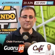 200622 - Café especial na Guarujá 92.9 FM, com Didé Fontana