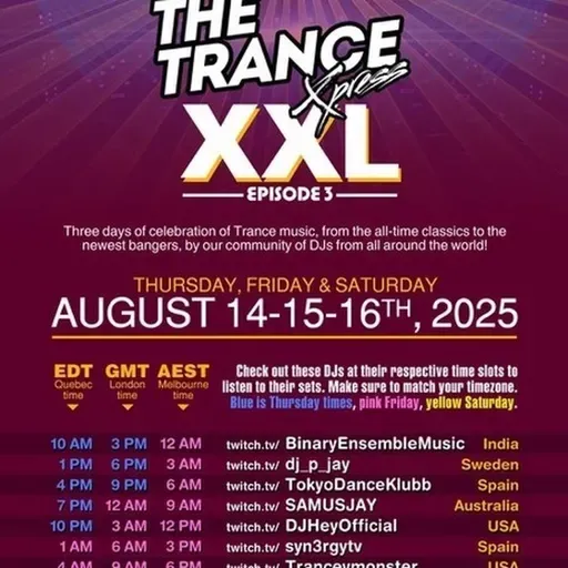 Syn3rgy TV - Viti @t The TranceXpress XXL - Episode 3 - (Classic Trance Set) - 15-08-25