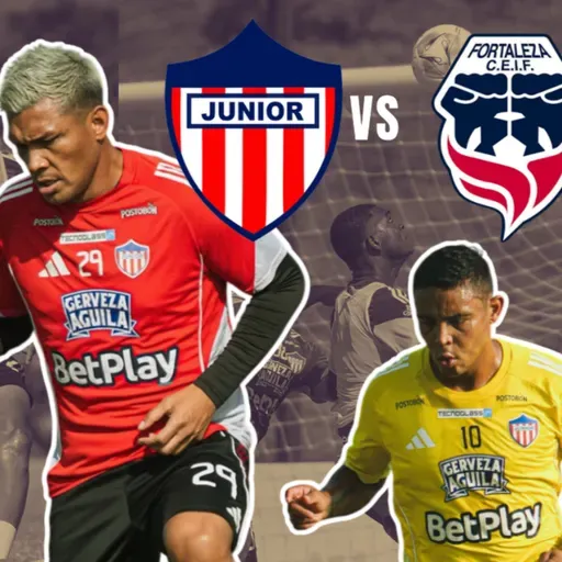 ¿Levantará cabeza Junior contra Fortaleza?