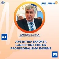 Juan López Cazorla: "Argentina exporta langostino con un profesionalismo enorme"