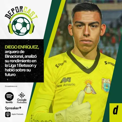 Diego Enríquez, arquero de Binacional, analizó su rendimiento en la Liga 1 Betsson y habló sobre su futuro