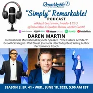 “Simply” Remarkable! with encore guest Daren Martin