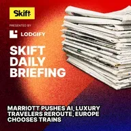 Marriott Pushes AI, Luxury Travelers Reroute, Europe Chooses Trains