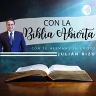 Invitation a escuchar el mensaje de Dios en con la biblia abierta