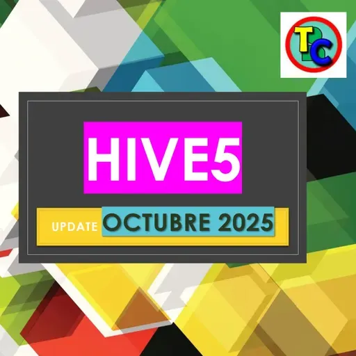 Hive5 OCTUBRE 25 - Estadísticas, Novedades y mucho más...