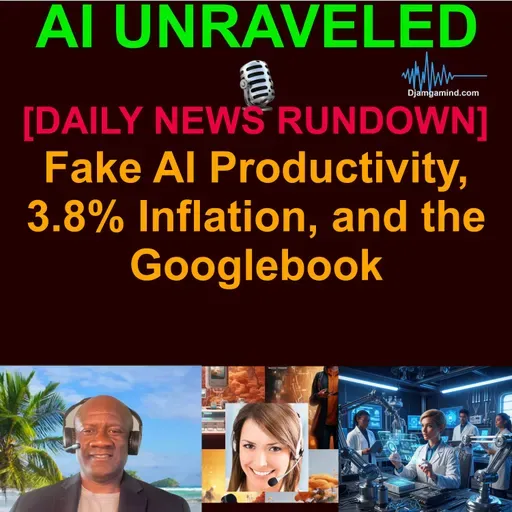 [AI DAILY NEWS RUNDOWN] Anthropic takes on the world, Fake AI Productivity, 3.8% Inflation, and the Googlebook (May 13 2026)