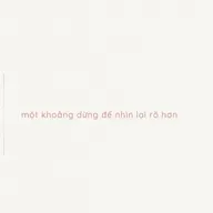 Khi Bạn Cho Mình Một Điểm Dừng