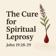 Cleansed by the Blood. Jesus, Hyssop, and the Cure for Spiritual Leprosy | John 19.28–29