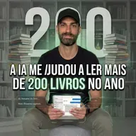 Meu sistema secreto com IA para LER MAIS e MELHOR