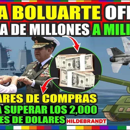 PLATA COMO CANCHA DINA BOLUARTE "OFRECE A  MILITARES MILLONARIAS COMPRAS EN EQUIPAMIENTOS MILITARES"