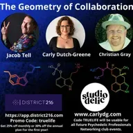 The Hidden Geometry of Psychedelic Collaboration