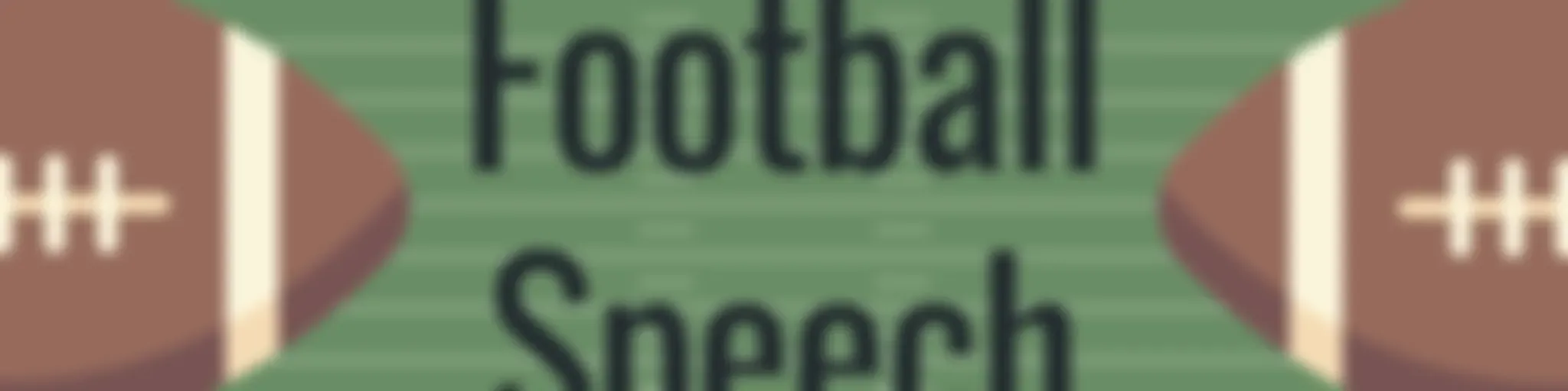 Football Speech