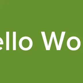 Hello World