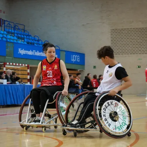 El Campus inclusivo de BSR Navarra y Ayuntamiento de Pamplona para conocer el deporte adaptado