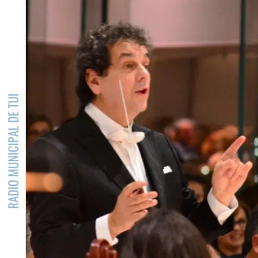 Ent. Ze Manuel Pinheiro, director do Ensemble Vocal Pro Música | Concerto na Catedral de Tui