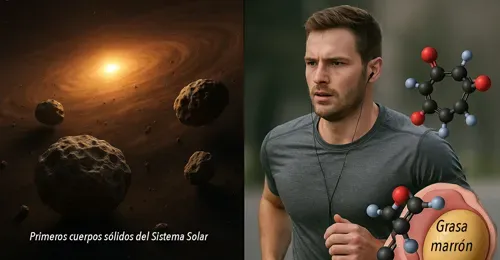 Los primeros sólidos del Sistema Solar. Grasa Speedy Gonsales.