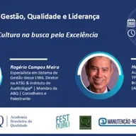 Live “O papel da Cultura na busca pela Excelência", com Rogério Meira