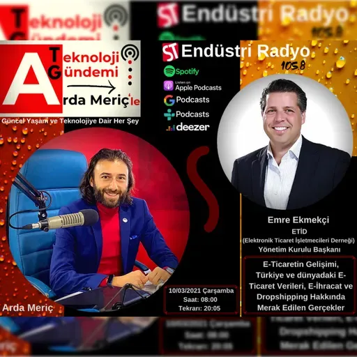 Emre Ekmekçi ile "E-Ticaretin Gelişimi, Türkiye ve dünyadaki E-Ticaret Verileri, E-İhracat ve Dropshipping Hakkında Merak Edilen Gerçekler" Üzerine