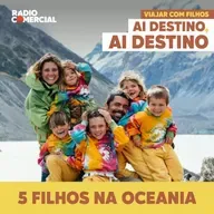 Viajar com 5 filhos pela Oceania