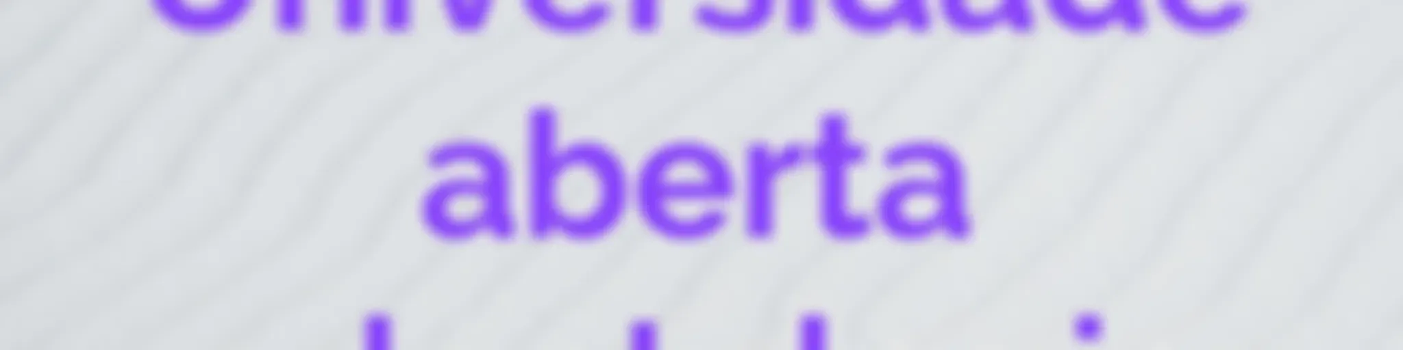 Universidade aberta odontologia