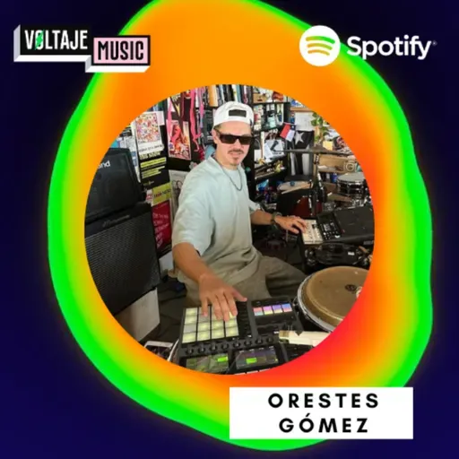 Orestes Gómez en Voltaje Music