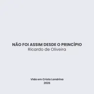 Não foi assim desde o princípio - Ricardo de Oliveira