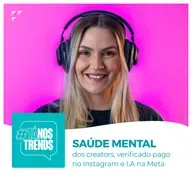 SAÚDE MENTAL dos creators, verificado pago no Instagram e I.A na Meta
