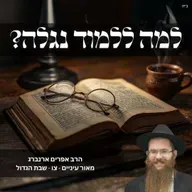 למה ללמוד נגלה? | מאור עיניים לפרשת צו - שבת הגדול