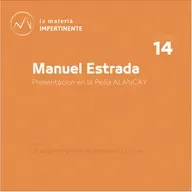 #AgendaCultural | Entrevista a Manuel Estrada.