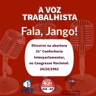 EP#66-Discurso do Presidente da República, João Belchior Marques Goulart na 51ª Conferência Interparlamentar, no Congresso Nacional, em Brasília-DF 