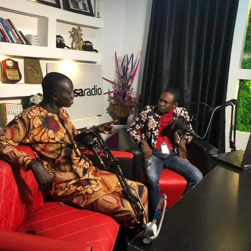 Moment with Andrew Osawaru live on Tesa Radio