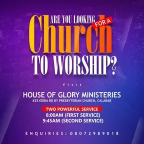 House of Glory Ministries