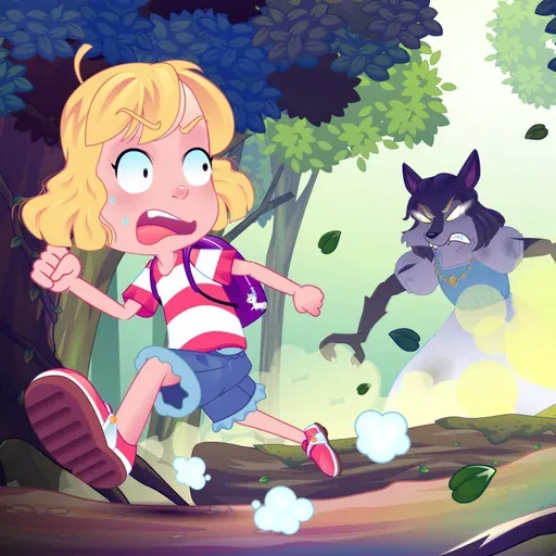 SERAM! Putri yang Dikutuk menjadi Serigala!