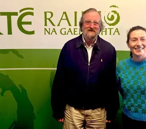 Micheál Ó hÚanacháin agus Ann Ní Chiobháin