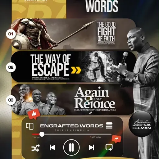 PROPHETIC DECLARATION (THE WAY OF ESCAPE)