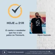 FÉ, TRABALHO E SUPERAÇÃO! CONHEÇA O VENDEDOR E CANTOR DÉCIO AZEREDO. [ARTE NO TRENSURB]