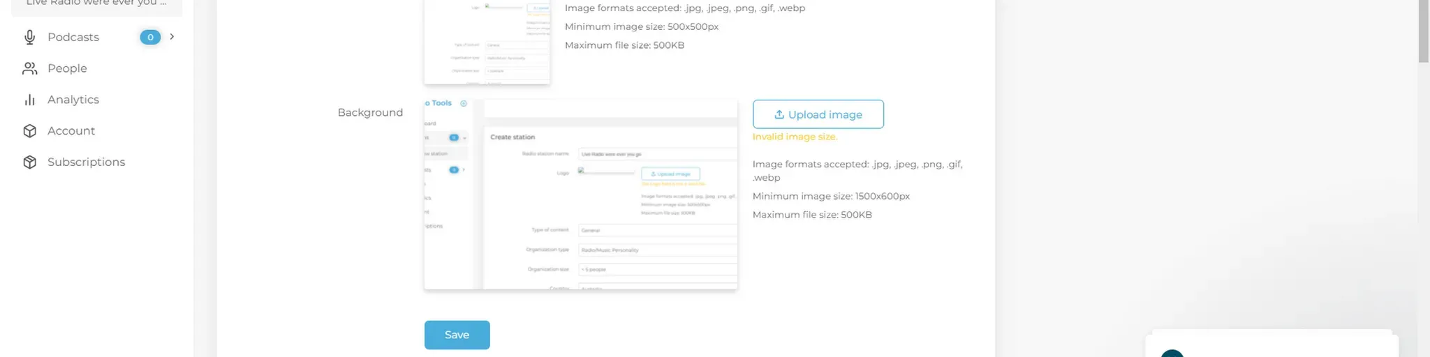 Live Radio were ever you go