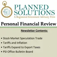 Stock Market Speculation Trade, Tariffs and Inflation & Tariffs Expand to Export Taxes