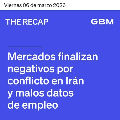 THE RECAP 06-03-26 | Mercados finalizan negativos por conflicto en Irán y malos datos de empleo.