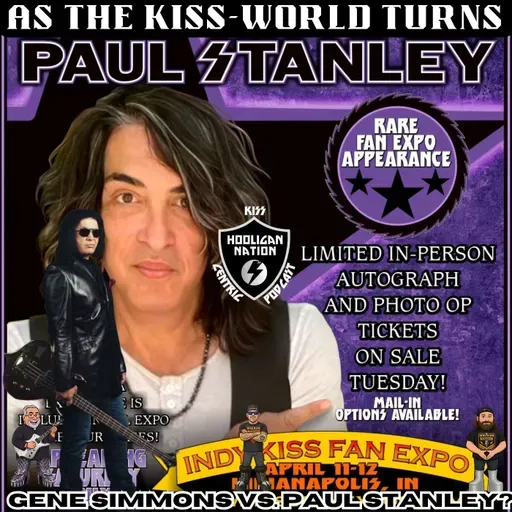 As the KISS-World Turns: Gene’s 2026 Setlist Gets Deeper | Paul Stanley at Indy Expo